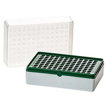 BIOTUBE(TM)チューブ保存ボックス グリーン T100-50Gシリーズ Simport