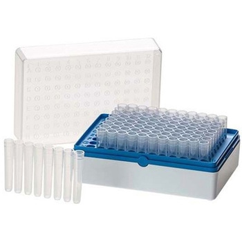 BIOTUBE(TM)ラック 8連チューブ付 ブルー T100-3Bシリーズ Simport