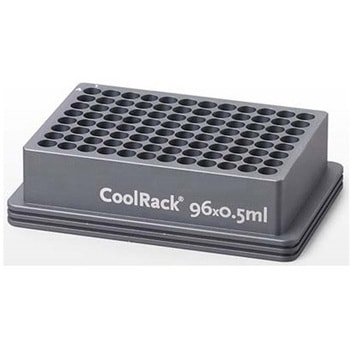 CoolRack 96 2Dサンプル保存チューブ 0.5mlx96本 グレー biocision