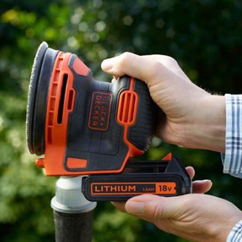 DC18V ランダムサンダー本体 充電式 エスコ