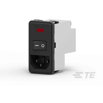 EMIフィルタ 電源ラインフィルタ ノイズフィルタ 10A スナップイン 0.005 mA Single Stage TE Connectivity Japan(旧:TYCOELECTRONICS(タイコエレクトロニクス))
