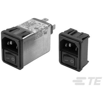 EMIフィルタ 電源ラインフィルタ ノイズフィルタ 10A スナップイン 0.4 mA 1箱 36個入 TE CONNECTIVITY