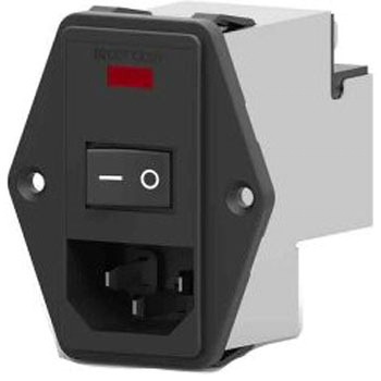 Amazon.co.jp: CW1D-3A-T1A3A6A10A-T ソケット電源 EMI フィルタ