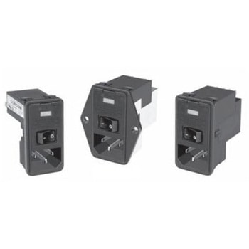 EMIフィルタ 電源ラインフィルタ ノイズフィルタ 6A スナップイン 0.5 mA Single Stage 1箱 16個入 TE CONNECTIVITY