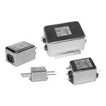 EMIフィルタ 電源ラインフィルタ ノイズフィルタ 単相 15A フランジマウント TE Connectivity Japan(旧:TYCOELECTRONICS(タイコエレクトロニクス))