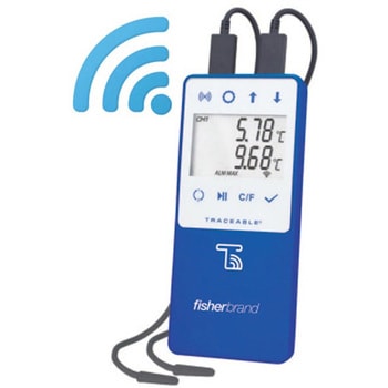 Fisherbrand(TM) TraceableLIVE(TM) WiFiデータログ温度計 15-079シリーズ Thermo Fisher Scientific