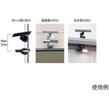 LEDセンサーライト ソーラー式 エスコ