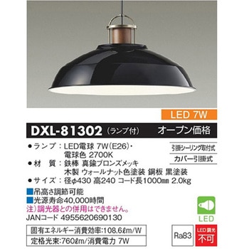 LEDペンダントライト ブラックセード TAIKO DENKI