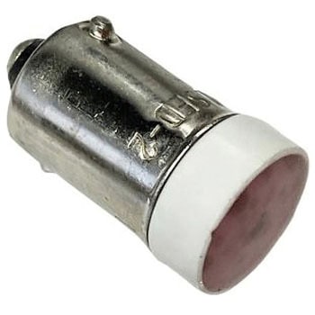 LED電球 赤 定格電圧：12V IDEC(和泉電気)