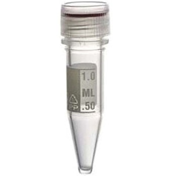 MICREWTUBE 1.5ml コニカル型 ナチュラル 目盛付 滅菌済 500本入 Simport
