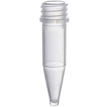 MICREWTUBE コニカル型 タンパーキャップ用チューブ ナチュラル キャップなし 1000本入 T341シリーズ Simport