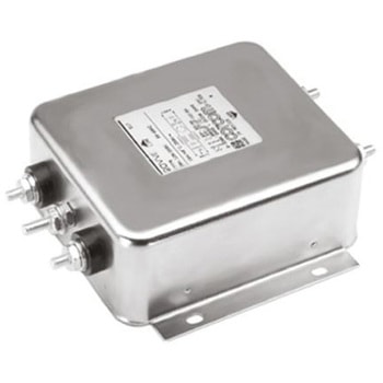 RFIフィルタ 単相 20A フランジマウント 1.08 μF 11nF 1.8 mH 0.82 mA Two Stage - TE Connectivity Japan(旧:TYCOELECTRONICS(タイコエレクトロニクス))