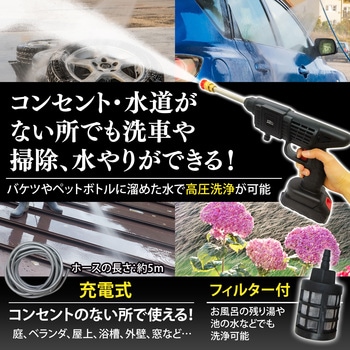 コードレス高圧洗浄機(充電器無し) ブロードウォッチ