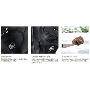軟式用キャッチャーミット（学童用） 46373Y 軟式 キャッチャーミット 一般用 1個 GP[学童・教育用品