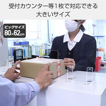 飛沫防止 アクリルパーテーション 厚さ4mm 東洋ケース