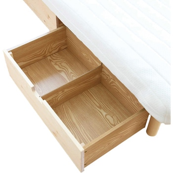 木製 ベッド下収納ボックス YAMAZEN(山善) オープンケース 【通販
