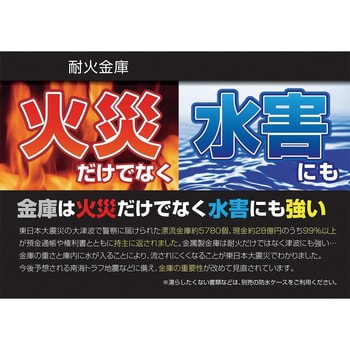 KS-20SDG ダイヤル式 耐火金庫 日本アイ・エス・ケイ 暗証番号・鍵の両方式 幅480mm奥行430mm高さ368mm KS-20SDG  【通販モノタロウ】