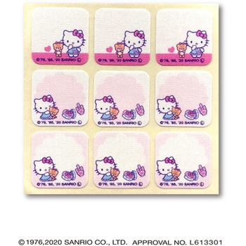 シール アイロンネームタグ キティ サンリオ アップリケ ワッペン 通販モノタロウ Rio 2919