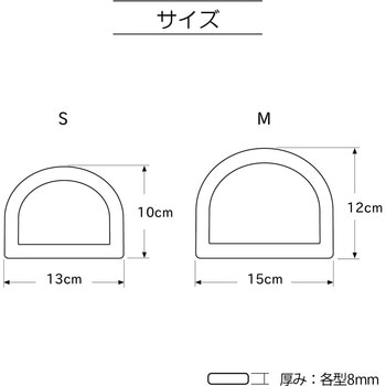べっこう調ハンドル D型 バッグマイスター