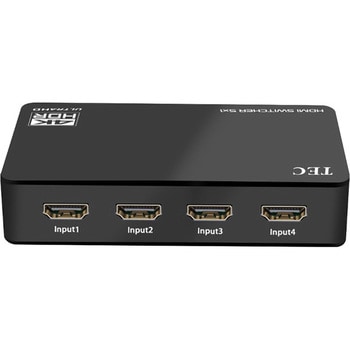 4K HDR対応 5入力1出力HDMI切替器 テック(TEC)