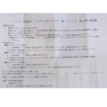 ステンレスミニグレビティヒンジ WAKI
