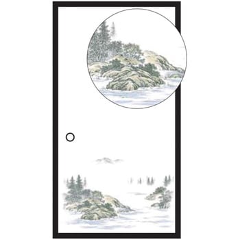 麻風糸入り ざ・ふすま紙 リンテックコマース