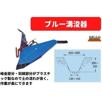ブルー溝浚器 MSD，MMR6U 三菱マヒンドラ農機