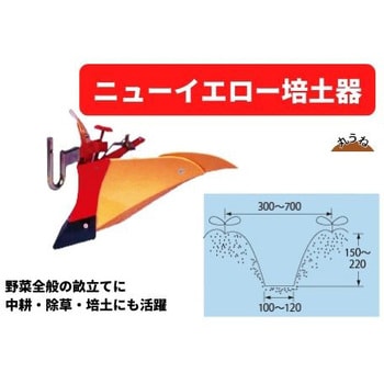 31343 10303 ニューイエロー培土器尾輪付き MSD、MMR6U 1個 三菱マヒンドラ農機 【通販モノタロウ】