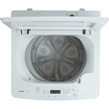 WM-EC70W 全自動電気洗濯機 7.0kg 1台 ツインバード 【通販モノタロウ】