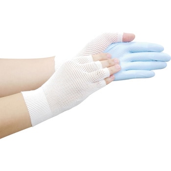 AG795 インナーメッシュ手袋 ACE GLOVE 白色 フリーサイズ 1袋(10枚