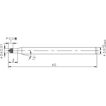 PCDセンタードリル 協和精工