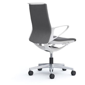 モード 樹脂肘 ホワイトフレーム ミックスクロス - オカムラ(岡村製作所)