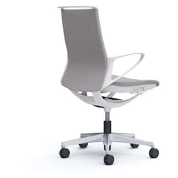 モード 樹脂肘 ホワイトフレーム ミックスクロス - オカムラ(岡村製作所)