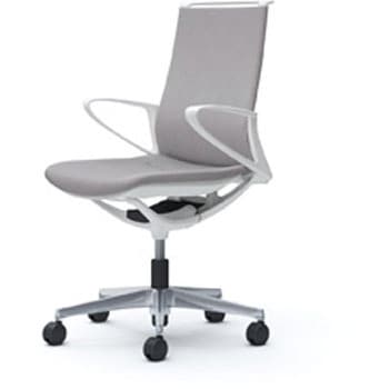 モード 樹脂肘 ホワイトフレーム ミックスクロス - オカムラ(岡村製作所)