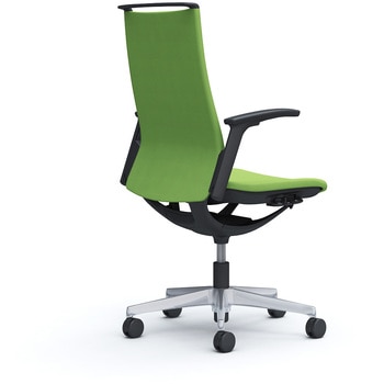 モード ハイバック 可動肘 ブラックボディ 5本脚 樹脂フレーム ブラックボディ プレーンクロス オカムラ(岡村製作所)