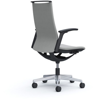 モード ハイバック 可動肘 ブラックボディ 5本脚 樹脂フレーム ブラックボディ プレーンクロス オカムラ(岡村製作所)