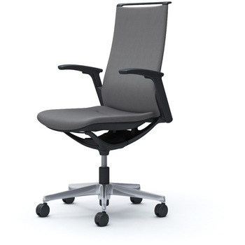 モード ハイバック 可動肘 ブラックボディ 5本脚 樹脂フレーム ブラックボディ ミックスクロス - オカムラ(岡村製作所)