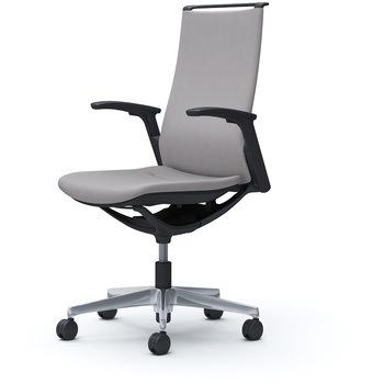 モード ハイバック 可動肘 ブラックボディ 5本脚 樹脂フレーム ブラックボディ ミックスクロス - オカムラ(岡村製作所)