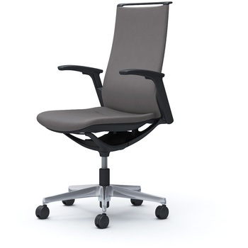 モード ハイバック 可動肘 ブラックボディ 5本脚 樹脂フレーム ブラックボディ インターロッククロス オカムラ(岡村製作所)