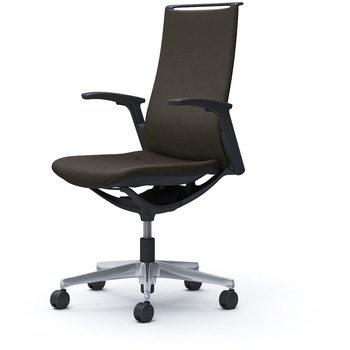 モード ハイバック 可動肘 ブラックボディ 5本脚 樹脂フレーム ブラックボディ インターロッククロス オカムラ(岡村製作所)