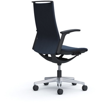 モード ハイバック 可動肘 ブラックボディ 5本脚 樹脂フレーム ブラックボディ インターロッククロス オカムラ(岡村製作所)