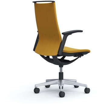 モード ハイバック 可動肘 ブラックボディ 5本脚 樹脂フレーム ブラックボディ インターロッククロス オカムラ(岡村製作所)