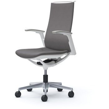 モード ハイバック 可動肘 ホワイトボディ 5本脚 樹脂フレーム ホワイトボディ インターロッククロス オカムラ(岡村製作所)