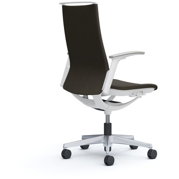 モード ハイバック 可動肘 ホワイトボディ 5本脚 樹脂フレーム ホワイトボディ インターロッククロス オカムラ(岡村製作所)