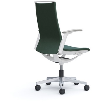 モード ハイバック 可動肘 ホワイトボディ 5本脚 樹脂フレーム ホワイトボディ インターロッククロス オカムラ(岡村製作所)