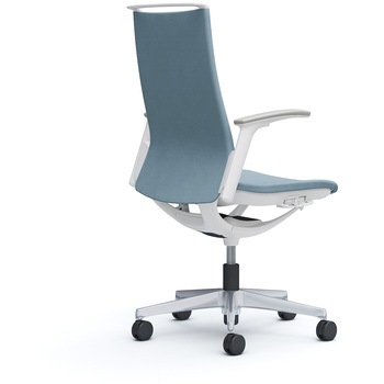 モード ハイバック 可動肘 ホワイトボディ 5本脚 樹脂フレーム ホワイトボディ インターロッククロス オカムラ(岡村製作所)