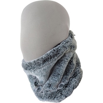 ミストムートン調 ネックウォーマー (裏ムートン調) アジャストコード付(サイズ調節用) KITA(喜多)