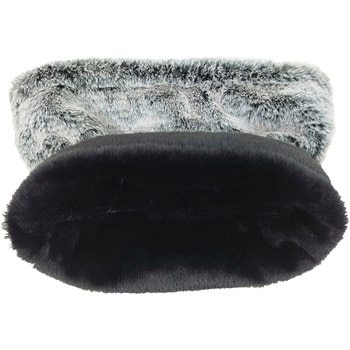 ミストムートン調 ネックウォーマー (裏ムートン調) アジャストコード付(サイズ調節用) KITA(喜多)