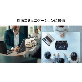 ディスプレイ14型/1920×1200/miniHDMI×2、USB-C×3/ブラック/スピーカー有/2年保証 JAPANNEXT