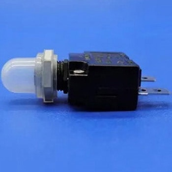 DCサーキットブレーカーリセットスイッチ 防水カバー付 30A マリンテック